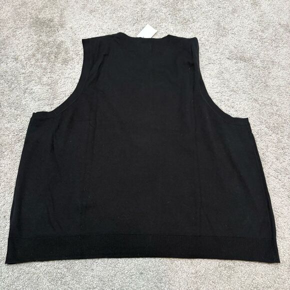 NWT J. Crew Factory 2024 Black Sweater Shell Size 3X Plus - Picture 2 of 8